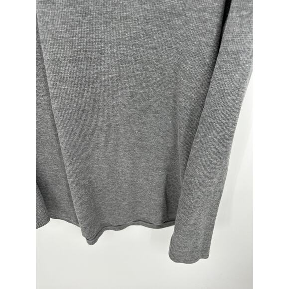 Levi's Men's Gray Long Sleeve Thermal Knit Tee T-Shirt Round Neck Size XXL - Picture 3 of 9